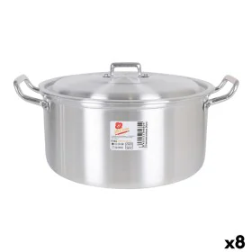 Cacerola Con Tapa Aluminio 33,5 x 28 x 15 cm (8 Unidades) de BigBuy Cooking, Cacerolas - Ref: S2228154, Precio: 84,98 €, Desc...