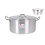 Casserole with lid Aluminium 35 x 29 x 17 cm (4 Units) by BigBuy Cooking, Casserole pans - Ref: S2228155, Price: 57,95 €, Dis...