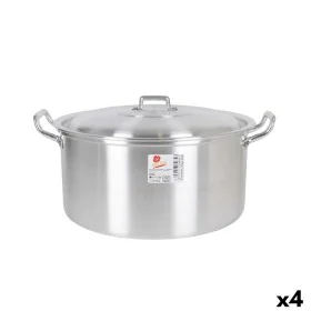 Casserole with lid Aluminium 38,5 x 33 x 18,5 cm (4 Units) by BigBuy Cooking, Casserole pans - Ref: S2228156, Price: 62,65 €,...