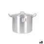 Kochtopf mit Deckel Aluminium 31,5 x 26 x 21 cm (8 Stück) von BigBuy Cooking, Suppentöpfe - Ref: S2228164, Preis: 104,81 €, R...