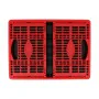 Folding Box with Handles Tontarelli Voilà Red 47,5 x 35 x 23,6 cm (10 Units) by Tontarelli, Open Storage Bins - Ref: S2228171...