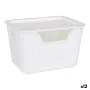 Caja de Almacenaje con Tapa Bella Antracita 17,9 x 13,9 x 11,2 cm (12 Unidades) (18 x 14 x 11 cm) de BigBuy Home, Cajas y arc...