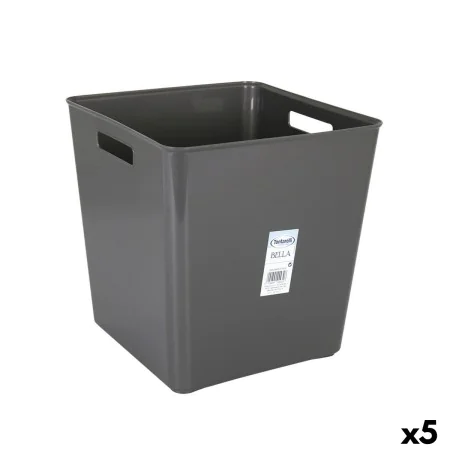 Boîte Multiusage Tontarelli Bella Graphite (5 Unités) de Tontarelli, Boîtes et coffres de rangement - Réf : S2228203, Prix : ...