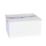 Caixa de Armazenagem com Tampa Tontarelli Arianna 33 x 29 x 16 cm (4 Unidades) Branco 13 L de Tontarelli, Caixas de arrumação...