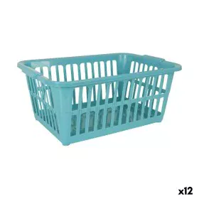 Cesto de Roupa Suja Tontarelli Classic Azul 35 L 58 x 41 x 24 cm (12 Unidades) de Tontarelli, Cestos para fornos rebatíveis -...