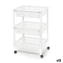 Vegetable trolley Tontarelli Mito 3 Plastic White 40 x 29 x 62 cm (12 Units) by Tontarelli, Shelves and supports - Ref: S2228...