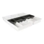 Organizador de Talheres Tontarelli Bella Branco 7 Peças 49,5 x 49,2 x 6,7 cm (4 Unidades) de Tontarelli, Prateleiras e estant...