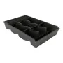 Range-couverts Tontarelli Bella plus Noir 43,6 x 28,7 x 7,13 cm (6 Unités) de Tontarelli, Étagères et supports - Réf : S22282...