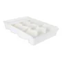 Cutlery Organiser Tontarelli Bella plus White 43,6 x 28,7 x 7,13 cm (6 Units) by Tontarelli, Shelves and supports - Ref: S222...