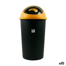 Abfalleimer Tontarelli Big hoop Gelb Schwarz 50 L (10 Stück) von Tontarelli, Müll und Recycling - Ref: S2228315, Preis: 114,5...