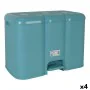 Waste bin Tontarelli Patty Blue (4 Units) by Tontarelli, Waste and recycling - Ref: S2228320, Price: 84,68 €, Discount: %