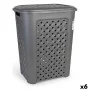 Laundry Basket Tontarelli Arianna 44 x 35 x 55 cm (6 Units) (44 x 35 x 55 cm) by Tontarelli, Laundry Baskets - Ref: S2228332,...