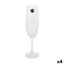 Set di Bicchieri Crystalex Lara Champagne 220 ml Cristallo (6 Unità) (4 Unità) di Crystalex, Coppe da champagne - Rif: S22283...