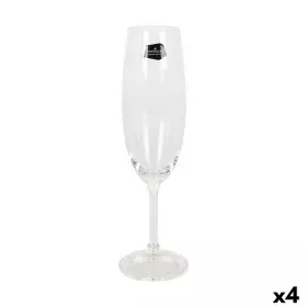 Set of cups Crystalex Lara Champagne 220 ml Crystal (6 Units) (4 Units) by Crystalex, Champagne flute - Ref: S2228361, Price:...