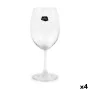 Set di Bicchieri Crystalex Lara Vino 450 ml Cristallo (6 Unità) (4 Unità) di Crystalex, Calici per il vino - Rif: S2228365, P...