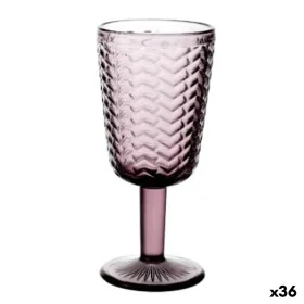 Verre La Mediterránea Spica Prune 320 ml (36 Unités) de La Mediterránea, Verres à eau à pied - Réf : S2228387, Prix : 54,86 €...