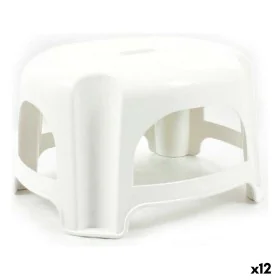 Stool Dem Sabin White 33 x 28 x 18 cm (12 Units) by Dem, Sofas and chairs - Ref: S2228411, Price: 31,44 €, Discount: %