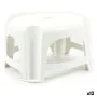 Stool Dem Sabin White 33 x 28 x 18 cm (12 Units) by Dem, Sofas and chairs - Ref: S2228411, Price: 31,44 €, Discount: %