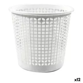 Papelera Dem Office Blanco 27 x 27 x 25 cm (12 Unidades) (ø 27 x 25,5 cm) de Dem, Basura y reciclaje - Ref: S2228414, Precio:...