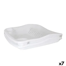 Escorredor de Louça Dem Bloom Plástico Branco 48 x 40 x 11,5 cm (7 Unidades) de Dem, Escorredores - Ref: S2228422, Preço: 35,...