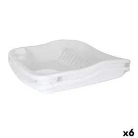 Escorredor Dem Bloom Tabuleiro Branco 40 x 39 x 9,3 cm (6 Unidades) de Dem, Escorredores - Ref: S2228424, Preço: 29,84 €, Des...