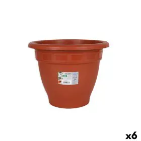 Pot Dem Squares Ronde Marron 30 x 30 x 23,5 cm (6 Unités) de Dem, Pots de fleurs - Réf : S2228444, Prix : 10,41 €, Remise : %