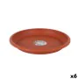 Flower Pot Dish Dem Squares Brown 32 cm (6 Units) by Dem, Accessories - Ref: S2228455, Price: 5,58 €, Discount: %