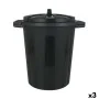 Rubbish Bin Dem 100 L Black 64 x 54 x 68 cm (3 Units) by Dem, Waste and recycling - Ref: S2228492, Price: 35,26 €, Discount: %