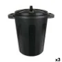 Rubbish Bin Dem 70 L Black 56 x 45 x 60 cm (3 Units) by Dem, Waste and recycling - Ref: S2228497, Price: 31,59 €, Discount: %