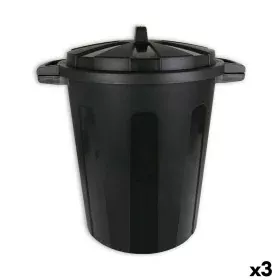 Balde de Lixo Dem 70 L Preto 56 x 45 x 60 cm (3 Unidades) de Dem, Lixo e reciclagem - Ref: S2228497, Preço: 31,08 €, Desconto: %