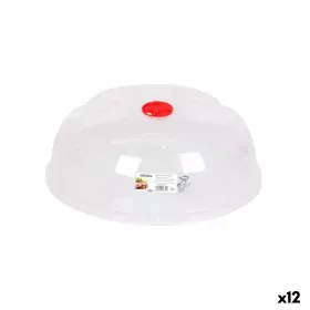 Coperchio da Microonde con Valvola Dem Montera Trasparente Plastica 26 x 26 x 12 cm (12 Unità) di Dem, Coprivivande - Rif: S2...