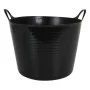 Cesto de Plástico Multiusos Dem Flexy Preto (26 l) (Ø 39 cm) de Dem, Caixotes de resíduos de jardim - Ref: S2228538, Preço: 3...