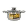 Casserole with glass lid Quttin New Neron Steel 26 x 18 x 10 cm (6 Units) by Quttin, Casserole pans - Ref: S2228823, Price: 5...