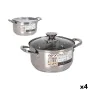 Casserole avec Couvercle Quttin New neron Acier 4 L Ø 22 cm 30 x 22 x 12 cm (4 Unités) de Quttin, Faitouts - Réf : S2228825, ...