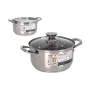 Casserole with lid Quttin New neron Steel 4 L Ø 22 cm 30 x 22 x 12 cm (4 Units) by Quttin, Casserole pans - Ref: S2228825, Pr...