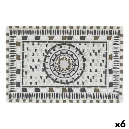 Deep Plate La Mediterránea Barroc Rectangular 30 x 20 x 2,5 cm (6 Units) (30 x 20 cm) by La Mediterránea, Plates and dishes -...