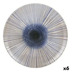 Flat Plate La Mediterránea Irys Porcelain (6 Units) (Ø 26 cm) by La Mediterránea, Plates and dishes - Ref: S2228885, Price: 2...