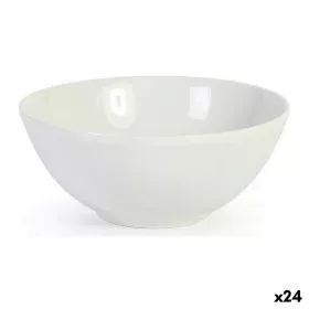 Bowl La Mediterránea Monaco White Ceramic 16 x 7 cm (24 Units) by La Mediterránea, Bowls and large cups - Ref: S2228900, Pric...