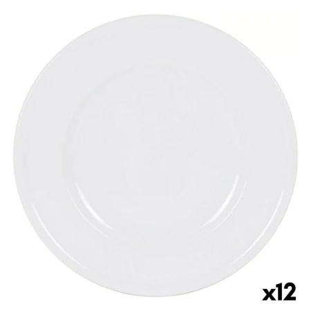 Flat Plate Inde Olympia White Porcelain Ø 31 cm (12 Units) (ø 31 cm) by Inde, Plates and dishes - Ref: S2228937, Price: 40,60...