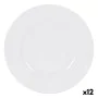 Prato de Jantar Inde Olympia Branco Porcelana Ø 31 cm (12 Unidades) (ø 31 cm) de Inde, Pratos e fontes - Ref: S2228937, Preço...