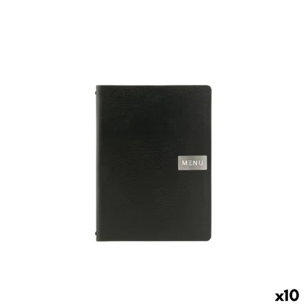 Porte-menus Securit 25,3 x 17,7 x 0,8 cm Noir de Securit, Présentoirs pour menu - Réf : S2228995, Prix : 216,32 €, Remise : %