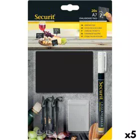 Board Securit With support Set 7,4 × 10,5 cm 20 Units Black by Securit, Signs - Ref: S2229024, Price: 62,84 €, Discount: %