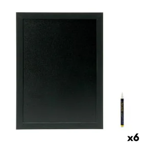 Ardósia Securit Woody Teca De parede Preto 40 x 20 cm de Securit, Letreiros - Ref: S2229035, Preço: 74,49 €, Desconto: %