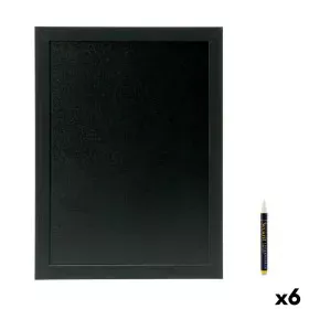 Pizarra Securit Woody Teca De pared Negro 40 x 20 cm de Securit, Letreros - Ref: S2229035, Precio: 74,49 €, Descuento: %