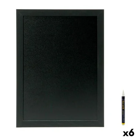 Board Securit Woody Teak Wall Black 40 x 30 cm by Securit, Signs - Ref: S2229036, Price: 90,02 €, Discount: %