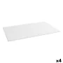 bandeja de aperitivos Viejo Valle Bayahibe Melamina Branco 53 x 32,5 x 0,6 cm (4 Unidades) de Viejo Valle, Pratos e fontes - ...