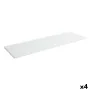 Tablett für Snacks Viejo Valle Bayahibe Melamine Weiß 53 x 16,2 x 0,6 cm (4 Stück) von Viejo Valle, Teller und Schüsseln - Re...