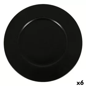 Bajo Plato Inde Neat Negro Porcelana Ø 32 cm (6 Unidades) de Inde, Platos y fuentes - Ref: S2229143, Precio: 77,39 €, Descuen...