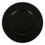 Underplate Inde Neat Black Porcelain Ø 32 cm (6 Units) by Inde, Plates and dishes - Ref: S2229143, Price: 77,39 €, Discount: %