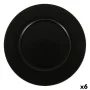 Flat Plate Viejo Valle Neat Black Porcelain Ø 28 cm (6 Units) by Viejo Valle, Plates and dishes - Ref: S2229144, Price: 38,59...